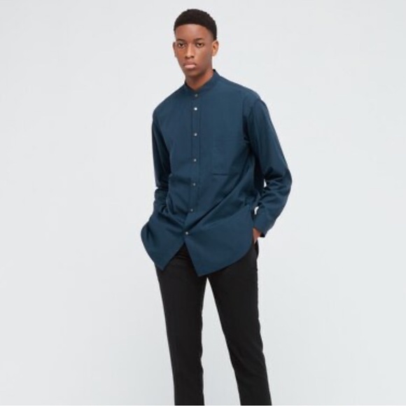 🤎 Jil Sander x Uniqlo Oversized Shirt (S) - Picture 9 of 10